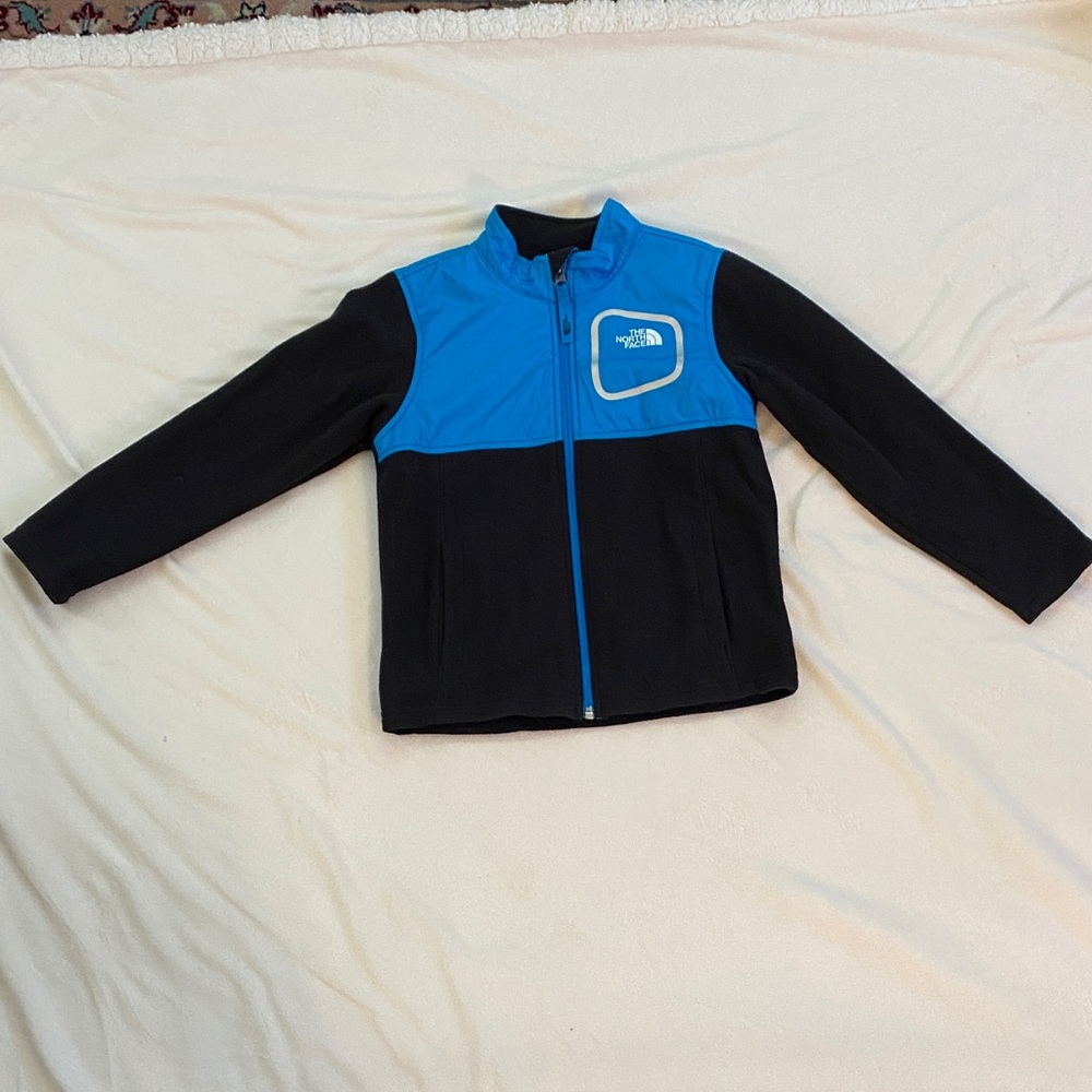 The North Face Black and Blue Full-Zip Jacket